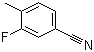 3-Fluoro-4-methylbenzonitrile Structure,170572-49-3Structure