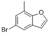 5-Bromo-7-methylbenzofuran Structure,170681-91-1Structure