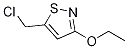 3-Ethoxy-5-chloromethylisothiazole Structure,170953-78-3Structure