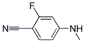 (9ci)-2-氟-4-(甲基氨基)-苯甲腈结构式_171049-40-4结构式