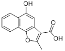 5-Hydroxy-2-methyl-naphtho[1,2-b]furan-3-carboxylic acid Structure,17112-91-3Structure