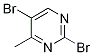 2,5-Dibromo-4-methylpyrimidine Structure,171408-73-4Structure