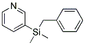 Pyridine, 3-[dimethyl(phenylmethyl)silyl]-(9ci) Structure,171497-80-6Structure