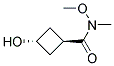 反式-(9ci)-3-羟基-n-甲氧基-n-甲基-环丁烷羧酰胺结构式_171549-82-9结构式