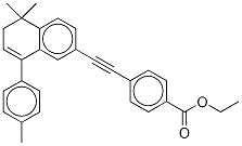 Ethyl 4-[(5,6-dihydro-5,5-dimethyl-8-(4-methylphenyl)-2-naphthalenyl)ethynyl]benzoate Structure,171568-43-7Structure