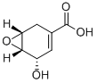 (1R,5S,6S)-5-羟基-7-氧杂双环[4.1.0]庚-3-烯-3-羧酸结构式_171596-14-8结构式