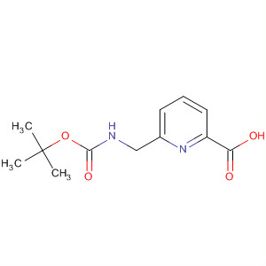 6-(Tert-butoxycarbonylaminomethyl)pyridine 2-carboxylic acid Structure,171670-07-8Structure