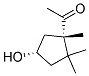 Ethanone, 1-(4-hydroxy-1,2,2-trimethylcyclopentyl)-, (1s-cis)-(9ci) Structure,171868-58-9Structure