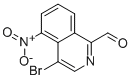 4-Bromo-5-nitro-isoquinoline-1-carbaldehyde Structure,171880-56-1Structure