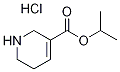 1,2,5,6-Tetrahydro-1-methyl-3- pyridinecarboxylic acid ethyl ester hydrochloride Structure,17210-50-3Structure