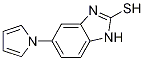 1,3-二氢-5-(1H-吡咯-1-基)-2H-苯并咪唑-2-硫酮结构式_172152-53-3结构式