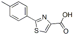 2-(4-Methylphenyl)-1,3-thiazole-4-carboxylic acid Structure,17228-99-8Structure