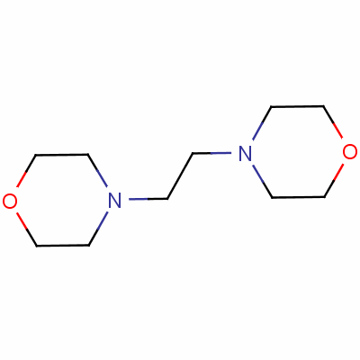 Morpholine,4,4-(1,2-ethanediyl)bis- Structure,1723-94-0Structure