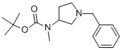 3-(N-boc-n-methyl)-amino-1-benzyl-pyrrolidine Structure,172477-98-4Structure