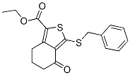 Ethyl 3-(benzylthio)-4-oxo-4,5,6,7-tetrahydrobenzo[c]thiophene-1-carboxylate Structure,172516-35-7Structure