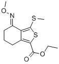 Ethyl 4-(methoxyimino)-3-(methylthio)-4,5,6,7-tetrahydrobenzo[c]thiophene-1-carboxylate Structure,172516-37-9Structure