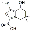 6,6-Dimethyl-3-(methylthio)-4-oxo-4,5,6,7-tetrahydrobenzo[c]thiophene-1-carboxylic acid Structure,172516-41-5Structure