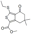 3-(乙基硫代)-6,6-二甲基-4-氧代-4,5,6,7-四氢苯并[c]噻吩-1-羧酸甲酯结构式_172516-42-6结构式