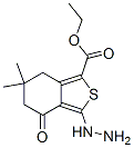 Ethyl 3-hydrazinyl-6,6-dimethyl-4-oxo-4,5,6,7-tetrahydrobenzo[c]thiophene-1-carboxylate Structure,172516-47-1Structure