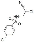 4-Chloro-N-(2-chloro-2-cyano-ethyl)-benzenesulfonamide Structure,17260-63-8Structure