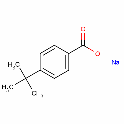 Benzoic acid, 4-(1,1-dimethylethyl)-, sodium salt Structure,17264-53-8Structure