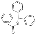 Triphenylmethanethiol acetate Structure,1727-15-7Structure