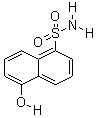 5-Hydroxy-naphthalene-1-sulfonic acid amide Structure,17286-26-9Structure