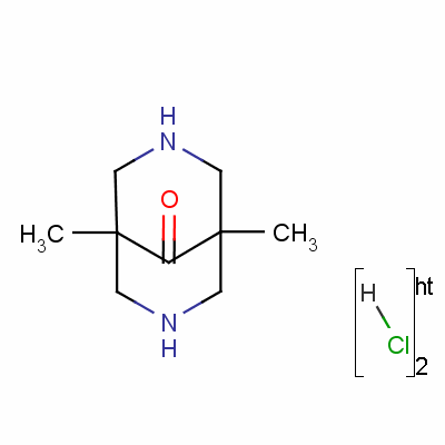 1,5-Dimethyl-3,7-diaza-bicyclo[3.3.1]nonan-9-one dihydrochloride Structure,172882-04-1Structure