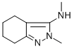 2-Methyl-3-methylamino-4,5,6,7-tetrahydroindazole Structure,17289-49-5Structure