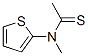 Ethanethioamide, n-methyl-n-2-thienyl- Structure,172896-61-6Structure