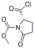 (s)-(9ci)-2-(氯羰基)-5-氧代-1-吡咯烷羧酸甲酯结构式_172988-55-5结构式