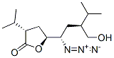 (3S,5S)-5-((1S,3S)-1-azido-3-(hydroxymethyl)-4-methylpentyl)-3-isopropyldihydrofuran-2(3H)-one Structure,173154-03-5Structure