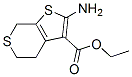 2-氨基-4,7-二氢-5H-噻吩并[2,3-c]硫代吡喃-3-羧酸乙酯结构式_173281-01-1结构式