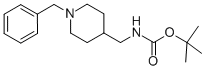 Tert-butyl ((1-benzylpiperidin-4-yl)methyl)carbamate Structure,173340-23-3Structure