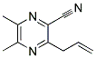 Pyrazinecarbonitrile, 5,6-dimethyl-3-(2-propenyl)-(9ci) Structure,173417-49-7Structure