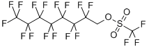 2,2,3,3,4,4,5,5,6,6,7,7,8,8,8-十五氟辛基三氟甲烷磺酸酯结构式_17352-09-9结构式