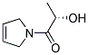 (s)-(9ci)-2,5-二氢-1-(2-羟基-1-氧代丙基)-1H-吡咯结构式_173549-48-9结构式