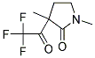 (9ci)-1,3-二甲基-3-(三氟乙酰基)-2-吡咯烷酮结构式_173549-69-4结构式