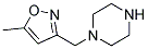 1-[(5-Methyl-3-isoxazolyl)methyl]piperazine Structure,173850-51-6Structure