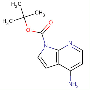 1H-pyrrolo[2,3-b]pyridine-1-carboxylic acid, 4-amino-, 1,1-dimethylethyl ester Structure,173898-20-9Structure