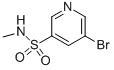 N-甲基 5-溴吡啶-3-磺酰胺结构式_173999-19-4结构式