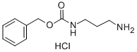 N-(3-aminopropyl)carbamic acid benzyl ester hydrochloride Structure,17400-34-9Structure