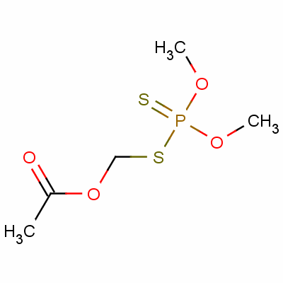 Methyl (dimethoxyphosphinothioylthio)-acetate Structure,1741-11-3Structure