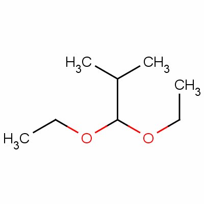 Isobutyraldehyde diethylacetal Structure,1741-41-9Structure