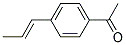 Ethanone, 1-[4-(1-propenyl)phenyl]-(9ci) Structure,17417-03-7Structure