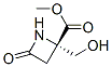 2-Azetidinecarboxylicacid,2-(hydroxymethyl)-4-oxo-,methylester,(s)-(9ci) Structure,174283-17-1Structure