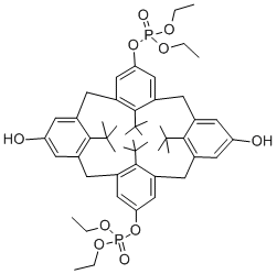 O,O-Bis(Diethoxyphosphoryl)-Tert-Butylcalix[4]Arene Structure,174391-26-5Structure