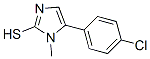 5-(4-Chlorophenyl)-1-methyl-1H-imidazole-2-thiol Structure,17452-31-2Structure