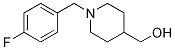 [1-(4-Fluoro-benzyl)-piperidin-4-yl]-methanol Structure,174561-04-7Structure