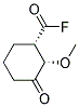 (1s-顺式)-(9ci)-2-甲氧基-3-氧代-环己烷碳酰氟结构式_174709-89-8结构式